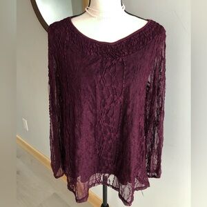 NWT Style & Co. Elegant Lace Top Size Medium